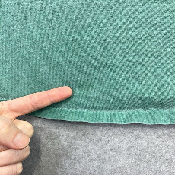 VTG Hard Rock Hotel Las Vegas T-Shirt Adult Large L Green Single Stitch USA Made - Picture 9 of 9